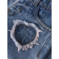 name it NMFBELLA SKATER DES JEANS 5288-OM lange broeken Blue