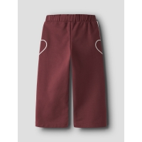 name it NMFBOTANJA SWEAT WIDE PANT UNB lange broeken Red
