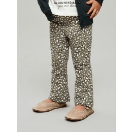 name it NMFBEARTA SWEAT FLARE PANT UNB baby meisjes lange broek Grey