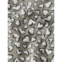 name it NMFBEARTA SWEAT FLARE PANT UNB lange broeken Grey