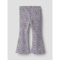 name it NMFBEARTA SWEAT FLARE PANT UNB lange broeken Purple