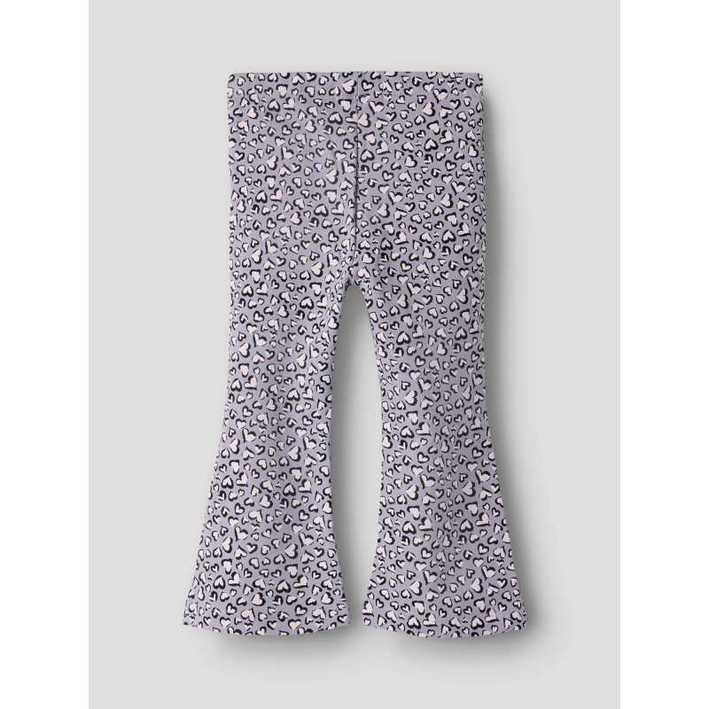 name it NMFBEARTA SWEAT FLARE PANT UNB lange broeken Purple