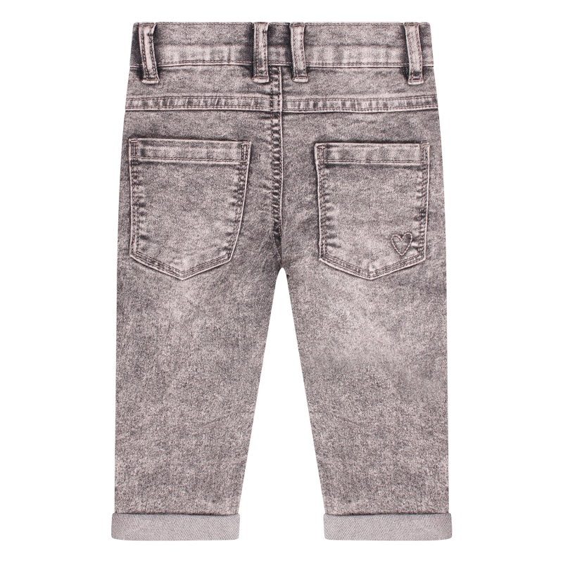 Bakkaboe 506332BG W20265 lange broeken Denim grey