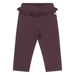 bakkaboe newborn 3316202 W20293 baby meisjes lange broek Aubergine