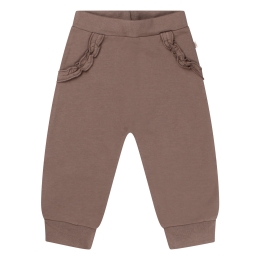 bakkaboe newborn 3316203 W20294 baby meisjes lange broek Taupe