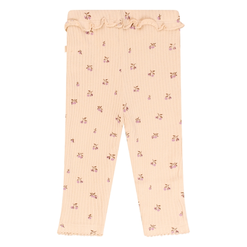 bakkaboe newborn 3216201 Z10118 leggings Zand