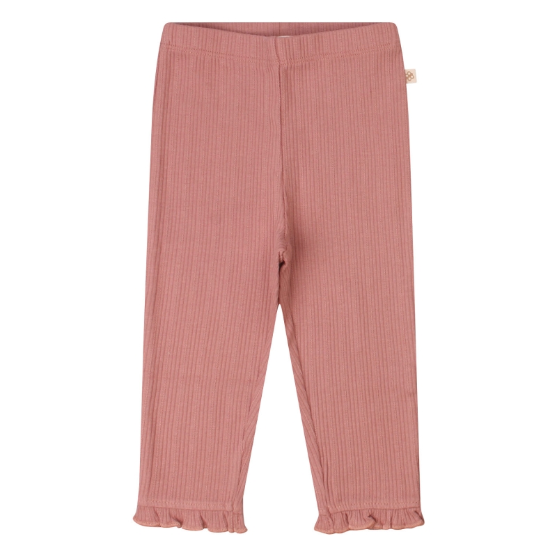 bakkaboe newborn 3216202 Z10120 leggings Rose oud