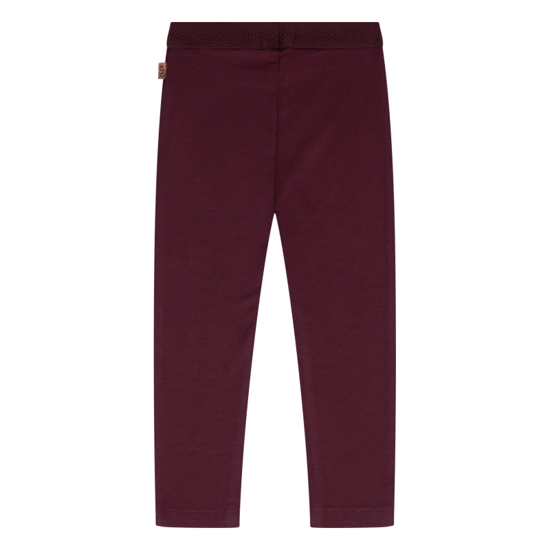 Bakkaboe 3315212 W20193 leggings Wijnrood