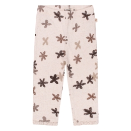bakkaboe newborn 3316201 W20290 baby meisjes legging Ecru melee