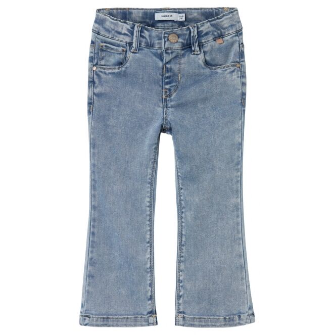 name it name it NMFSALLI BOOTCUT JEANS 8292-TO NOOS Blauw Light Blue Bleached Denim1 name it NMFSALLI BOOTCUT JEANS 8292-TO NOOS Baby meisjes lange broek Blauw bestel je online bij www.bertusmode.nl/