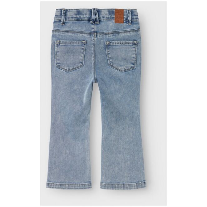 name it name it NMFSALLI BOOTCUT JEANS 8292-TO NOOS Blauw Light Blue Bleached Denim1 name it NMFSALLI BOOTCUT JEANS 8292-TO NOOS Baby meisjes lange broek Blauw bestel je online bij www.bertusmode.nl/