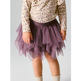name it NMFLENU TULLE SKIRT baby meisjes rok kort Purple